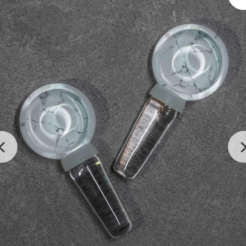 Bomshbee Posh Glass Stoppers x2